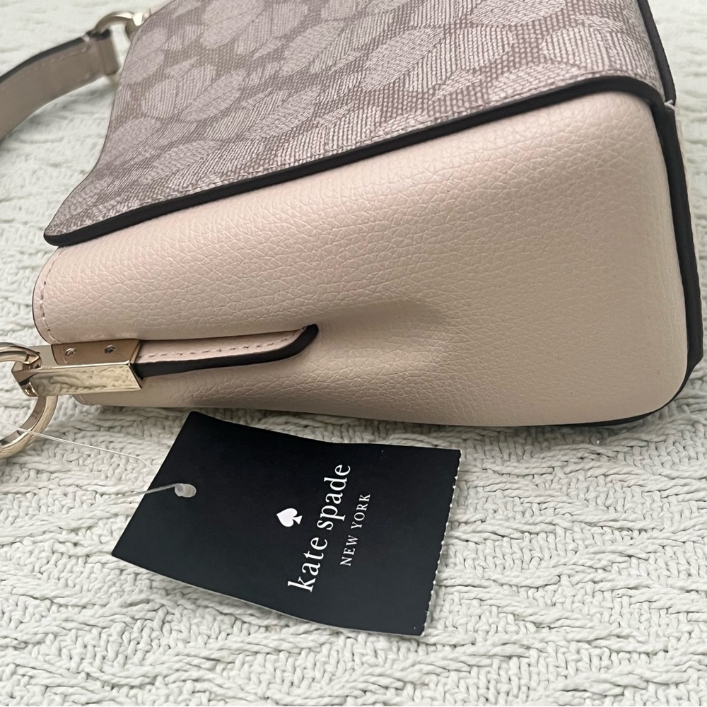 Kate Spade Dark Beige Mini Purse - Picture 6 of 9